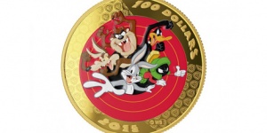 Выпустили коллекционные монеты с персонажами мультфильмов